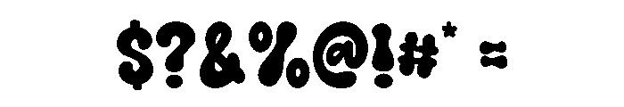 Santa Power Regular Font OTHER CHARS
