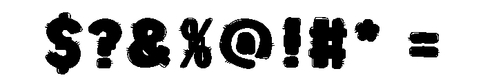 Santa Pulsar Font OTHER CHARS