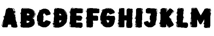 Santa Pulsar Font UPPERCASE