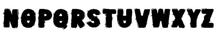 Santa Pulsar Font UPPERCASE