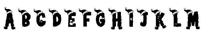 Santa Red 1 FONT