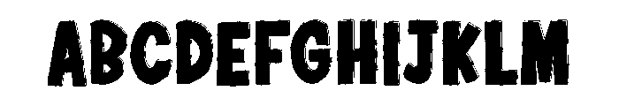 Santa Red 2 Font UPPERCASE