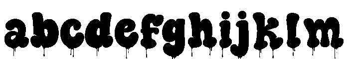 Santa Sack Drip FONT