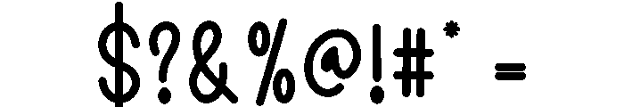Santa Sandwich Font OTHER CHARS