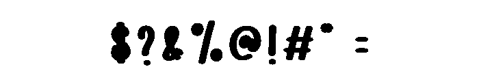 Santa Snowbal Font OTHER CHARS