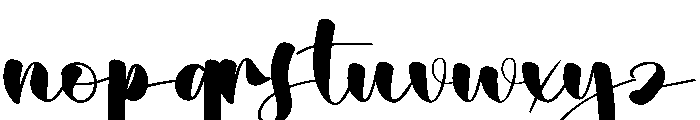Santa Snowboard Font LOWERCASE