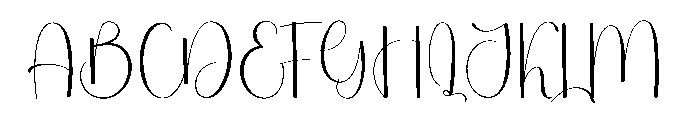Santa Sometimes Font UPPERCASE