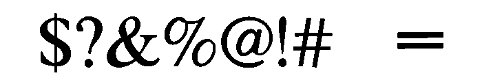Santa Star Font OTHER CHARS