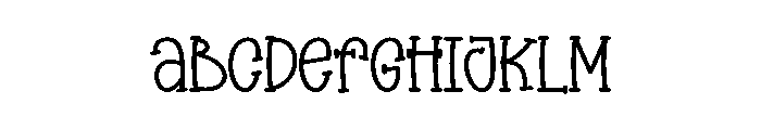 Santa Sugar Font UPPERCASE