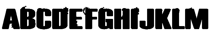 Santa Suit Font UPPERCASE