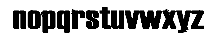 Santa Suit Font LOWERCASE