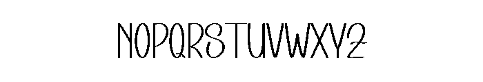 Santa Teacher Font UPPERCASE