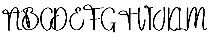 Santa Weekend Font UPPERCASE