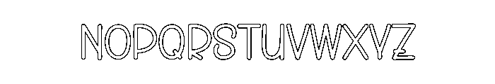 Santa Whimsy Font LOWERCASE