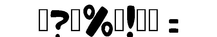 Santa Winter Regular Font OTHER CHARS