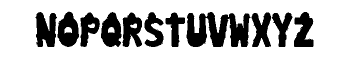 Santa With Hat Font UPPERCASE