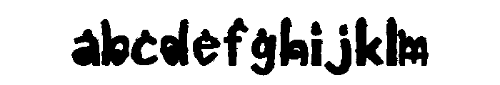 Santa With Hat FONT
