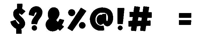 Santa mail Font OTHER CHARS
