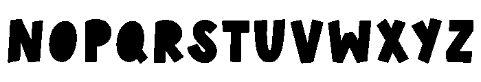 Santa mail Font UPPERCASE