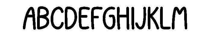 SantaGoose Font UPPERCASE