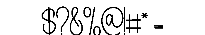 Santaboy Font OTHER CHARS