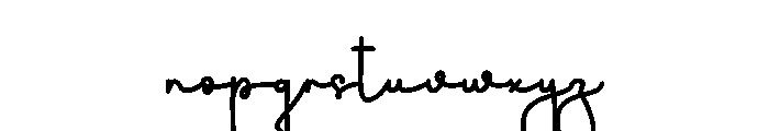Santaboy Font LOWERCASE