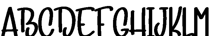 Santakids Font UPPERCASE