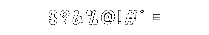 Santalight Font OTHER CHARS