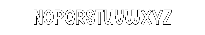 Santalight Font UPPERCASE