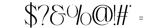 Santamas Regular Font OTHER CHARS
