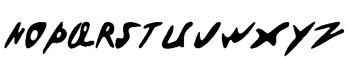 Santara Font UPPERCASE