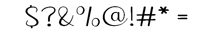 Santas Desember Font OTHER CHARS