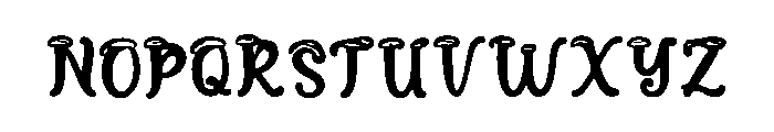 Santas_Whimsy Font LOWERCASE