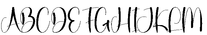 Santaschool Font UPPERCASE