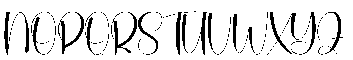 Santaschool Font UPPERCASE