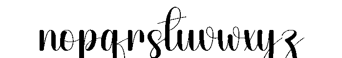 Santaschool Font LOWERCASE