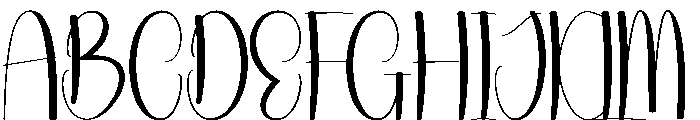Santasweety Font UPPERCASE