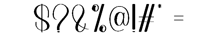 Santavintage Font OTHER CHARS