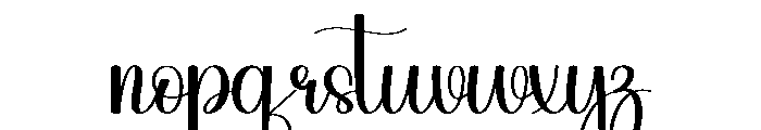 Santavintage Font LOWERCASE