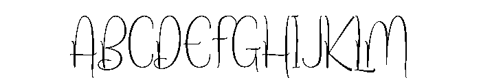 Santhie Font UPPERCASE