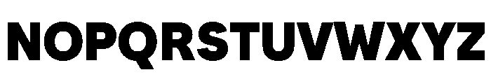 Santhor Black Font UPPERCASE