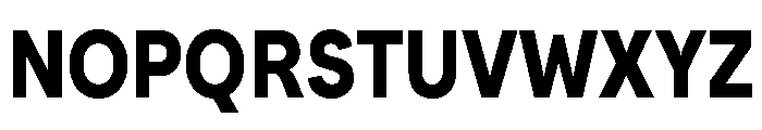 Santhor Bold Condensed Font UPPERCASE