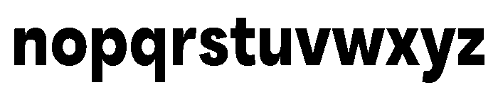 Santhor Bold Condensed Font LOWERCASE