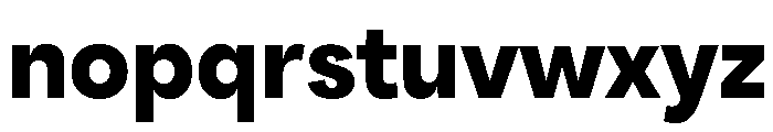 Santhor Bold Font LOWERCASE