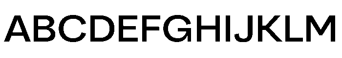 Santhor Expanded Font UPPERCASE