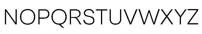 Santhor ExtLt SemExp Font UPPERCASE