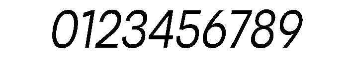 Santhor Light Condensed Slant Font OTHER CHARS