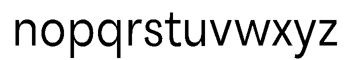 Santhor Light Condensed Font LOWERCASE