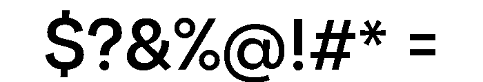 Santhor Regular Font OTHER CHARS