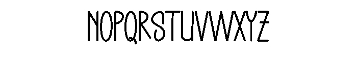 Santiago Staycation Font UPPERCASE